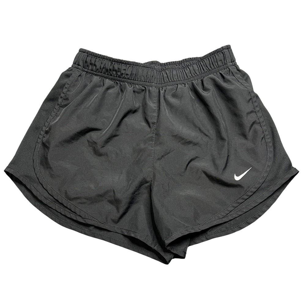 Nike Dri-FIT Womens Small Black Lined Running Athletic Workout Shorts 831558-014